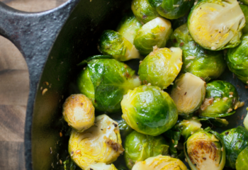 1 lb Salt & Pepper Roasted Brussels Sprouts