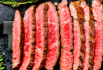 1 lb Sliced Austin Rubbed Flank Steak